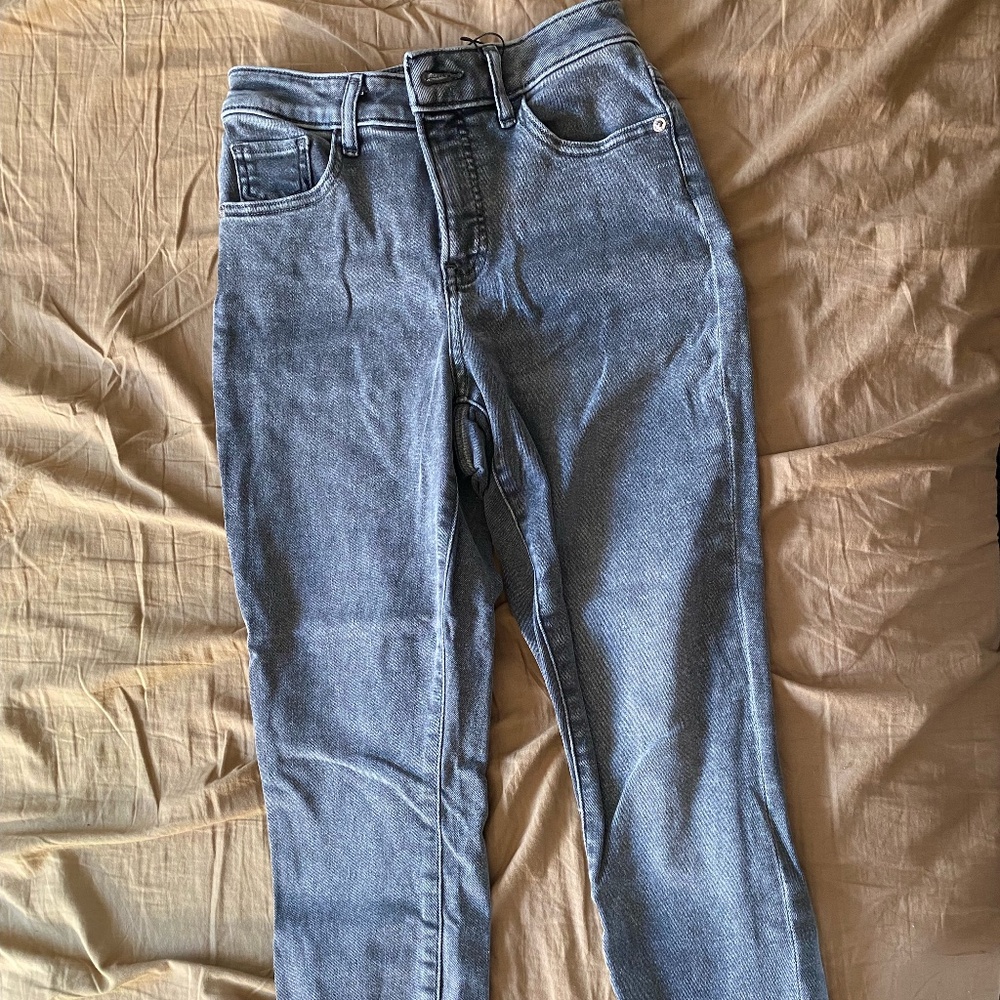 Grey jeans